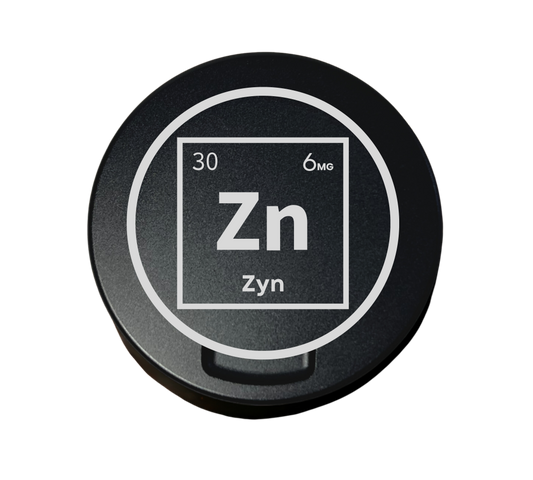 This custom metal zyn can is a perfect gift for zyn users or tobacco users.